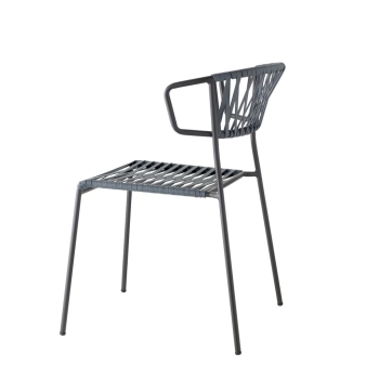 Fauteuil Lisa Club en fils PVC par Scab design