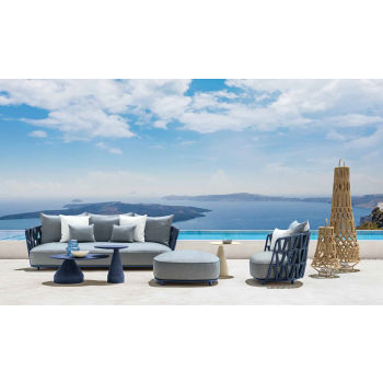 Fauteuil de salon Swipe fixe ou pivotant par Talenti