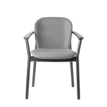 Fauteuil Natural Finn avec accoudoirs de Scab Design