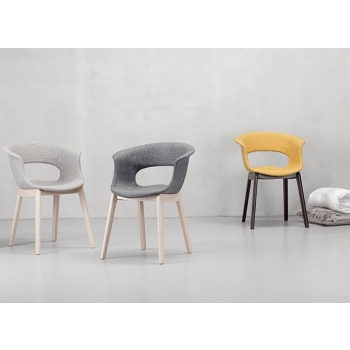 Fauteuil Miss B Pop naturel de Scab Design