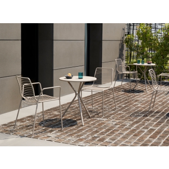 Fauteuil d'été en acier galvanisé design Scab