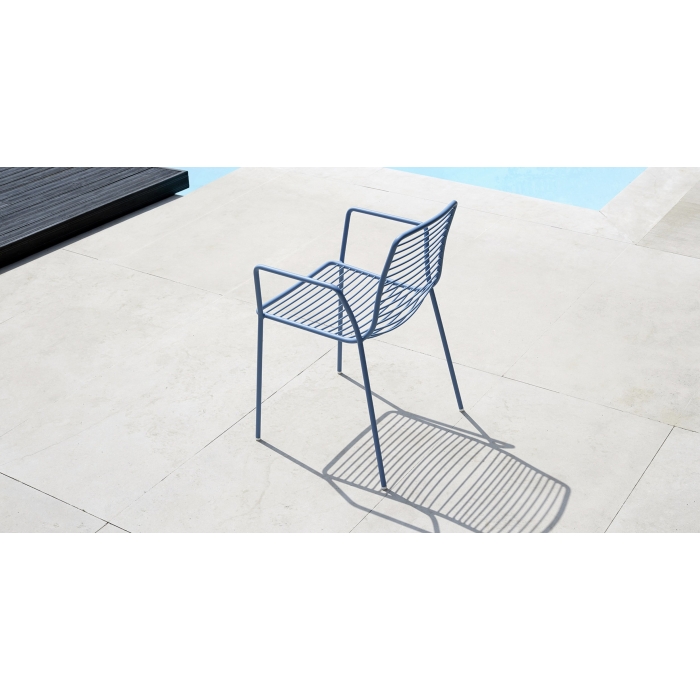 Fauteuil d'été Scab design en acier galvanisé