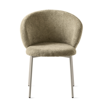 Fauteuil en métal Oleandro CS2222 par Calligaris