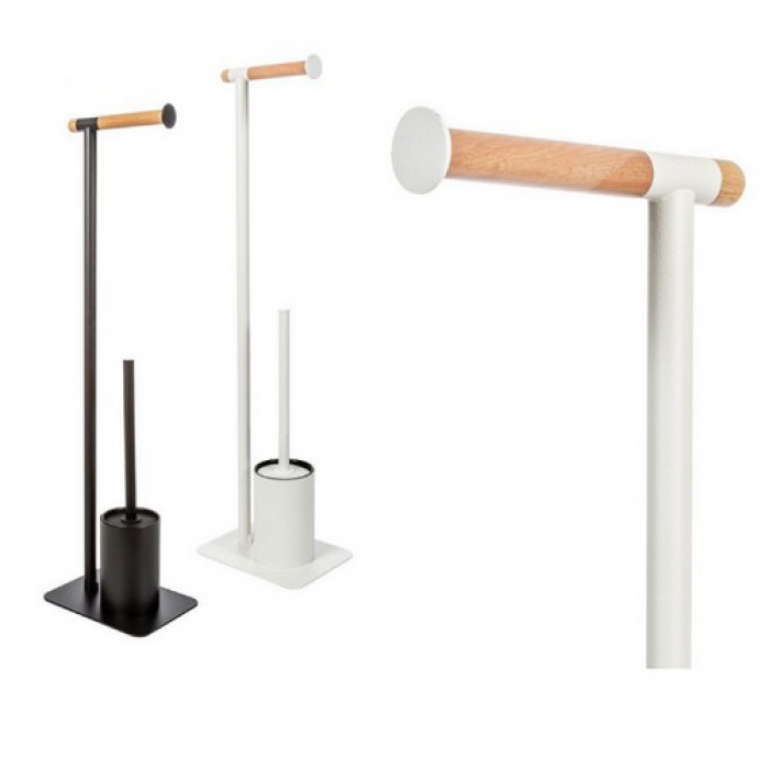 Porte-serviettes Cipcio Compasso teck bois Birmanie refermable