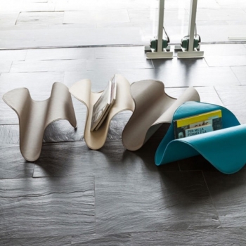 Magazine recouvert de cuir imitation Fly Tonin Casa