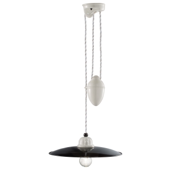 LOQUET DE SUSPENSION D.30 RETRO' B&W C1616