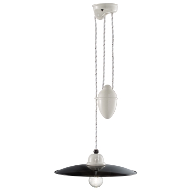 LOQUET DE SUSPENSION D.30 RETRO' B&W C1616