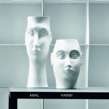 Grande sculpture en cerisier d'Adriani & Rossi