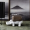 Sculpture Hippo Wagon d'Adriani & Rossi