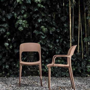Chaise empilable Bontempi Gipsy en polypropylène