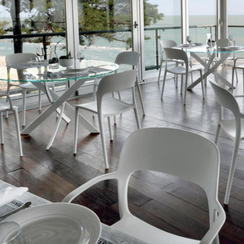 Chaise empilable Bontempi Gipsy en polypropylène