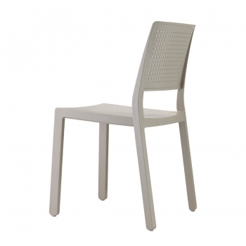 Chaise empilable Emi sans accoudoirs en technopolymère Scab Design