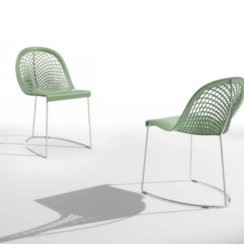 Chaise Calla S M_M PP_TS avec coque rembourrée par Midj