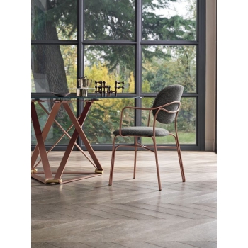 Chaise rembourrée Dada Bontempi Casa