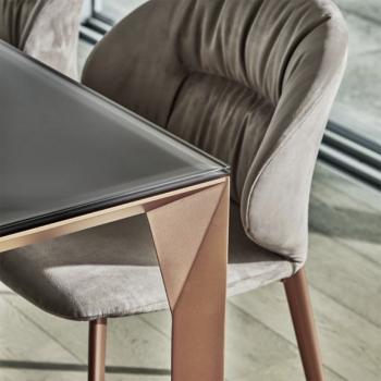 Chaise rembourrée Drop Bontempi Casa