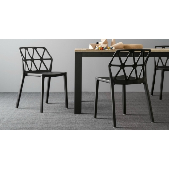 Chaise en plastique Alchemia par Connubia Calligaris