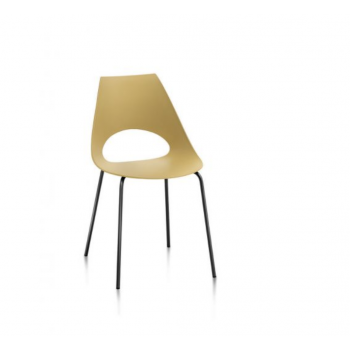 Chaise en plastique Shark par Bontempi pour une utilisation intérieure et extérieure