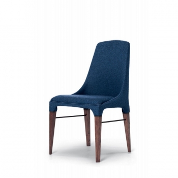 Chaise Kelly de Bontempi avec pieds en bois