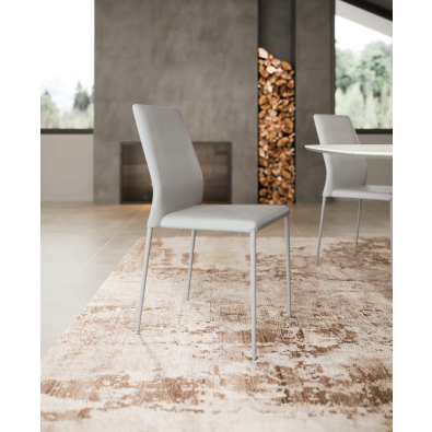 Chaise Kendra en éco-cuir par Ingenia Bontempi