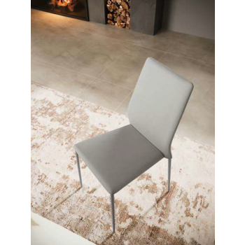 Chaise Kendra en éco-cuir par Ingenia Bontempi