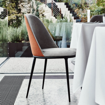 Chaise Calla S M_M PP_TS avec coque rembourrée par Midj