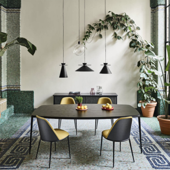 Chaise Calla S M_M PP_TS avec coque rembourrée par Midj