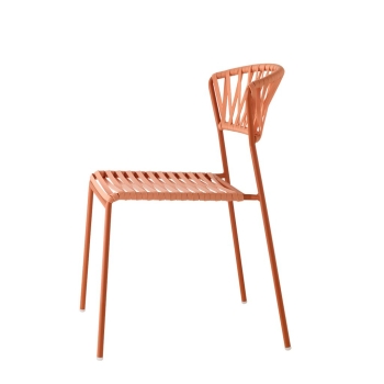 Fauteuil Lisa Club en fils PVC, par Scab design