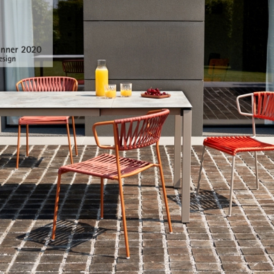 Fauteuil club Lisa en fils pvc design Scab