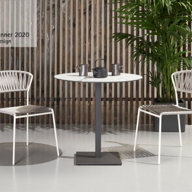 Fauteuil club Lisa en fils pvc design Scab