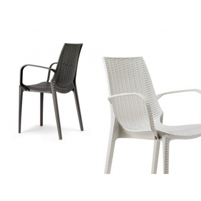 Lucrezia chaise avec accoudoirs Scab Design