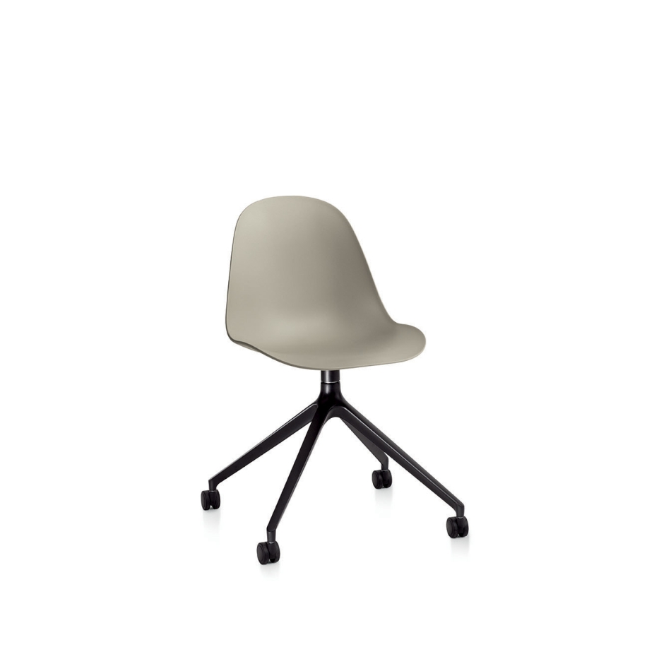 Chaise Mood avec structure en aluminium par Bontempi