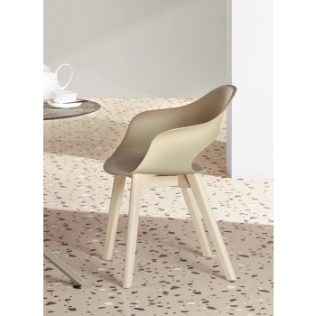 Chaise Natural Lady B design Scab