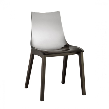 Chaise antichoc Natural Zebra avec coque transparente par Scab design