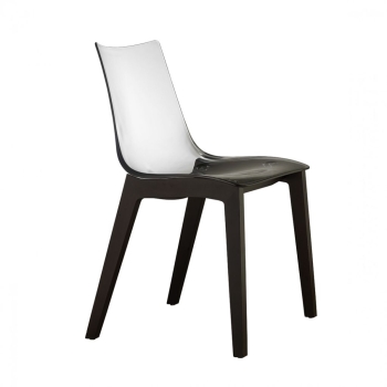 Chaise antichoc Natural Zebra avec coque transparente par Scab design
