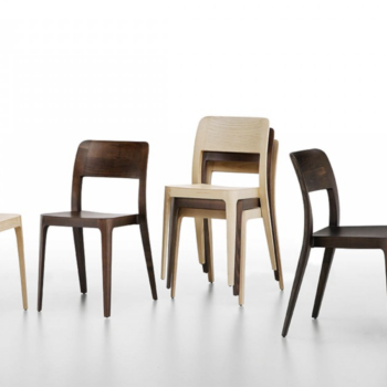 Chaise en bois Nenè SL par Midj