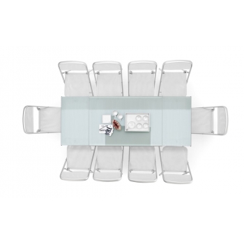 Chaise pliante en aluminium de Calligaris