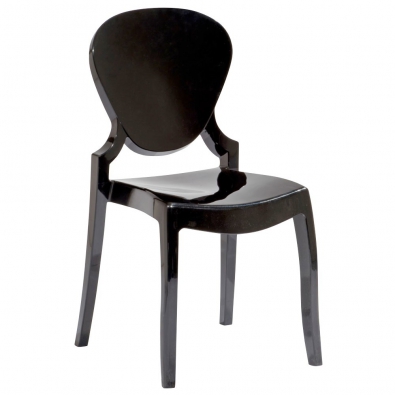 chaise Queen par polycarbonate Pedrali