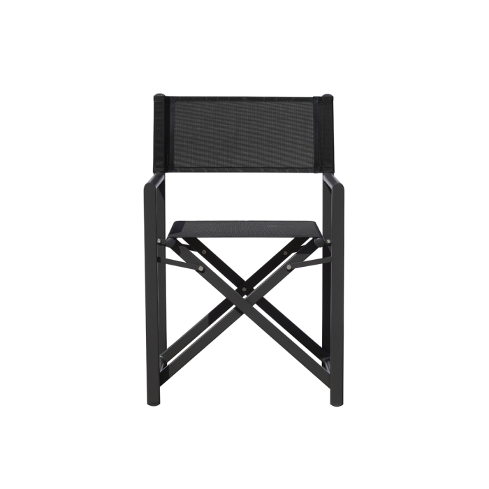 Fauteuil de réalisateur Paros anthracite de Greenwood