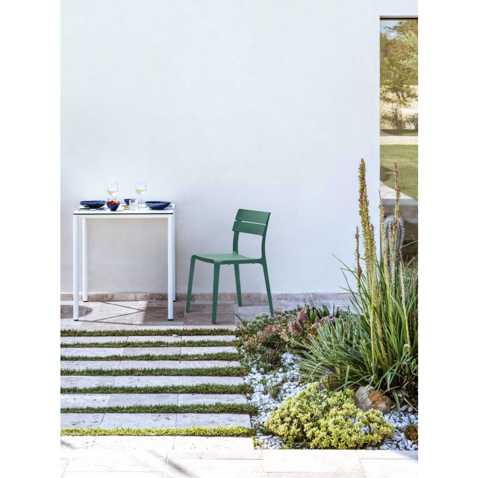 Chaise Rocket Green par Bontempi