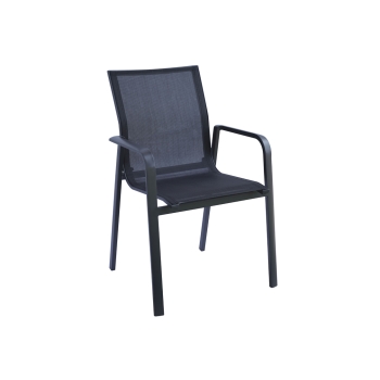 Chaise Samo anthracite de Greenwood