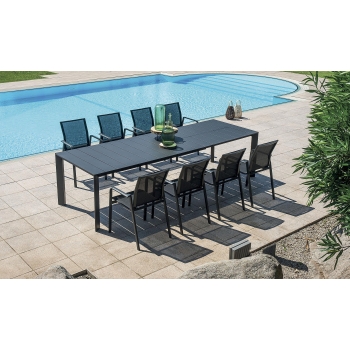 Chaise Samo anthracite de Greenwood