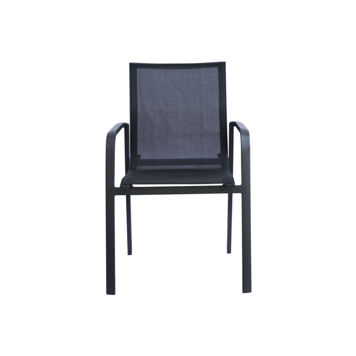 Chaise Samo anthracite de Greenwood