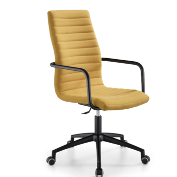 Chaise en métal Star DSA DPA TS recouverte de tissu ou de cuir par Midj