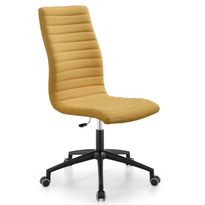 Chaise en métal Star DSA DPA TS recouverte de tissu ou de cuir par Midj