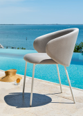 Chaise Tuka CB1999-E de Connubia pour l'extérieur