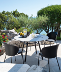 Chaise Tuka CB1999-E de Connubia pour l'extérieur