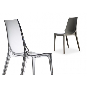Vanity Chair Chaise en plastique Scab Design