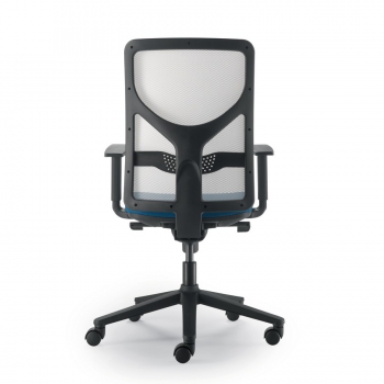 Chaise Y d'Olivo & Groppo avec dossier en résille