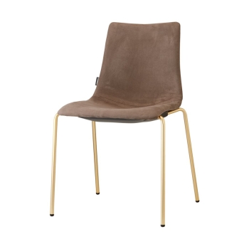 Chaise Zebra Pop de Scab Design avec structure tubulaire en acier