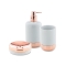 Ensemble de salle de bain Spa CP90SPA de Cipì en porcelaine et cuivre poli